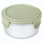 Контейнер для продуктов 0,55л круглый «SMART LOCK» зеленый