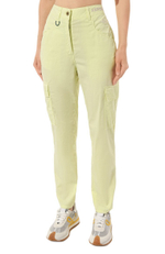 Брюки жен. карго AERONAUTICA 1535 лимонный