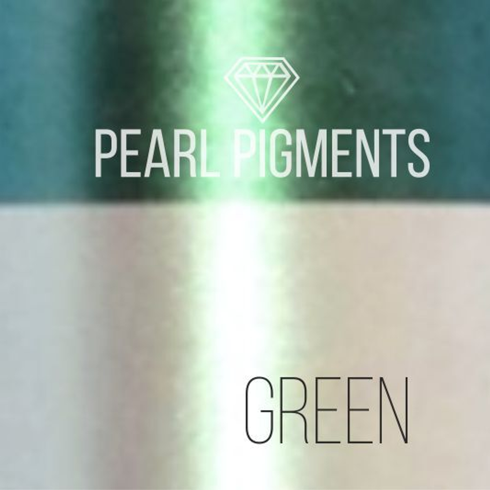 CraftPigments Pearl "Green", зеленый 25мл