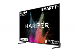 Телевизор Harper 85" 85U750TS черный