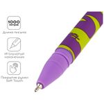 Ручка шариковая Greenwich Line "Cats" синяя, 0,7мм, игольчатый стержень, софт-тач