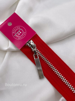 Молния красная серебро