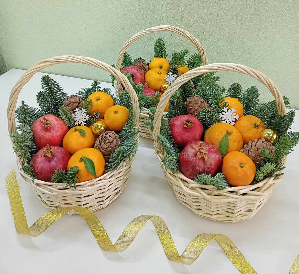 Корзина-комплимент "Новогодняя"