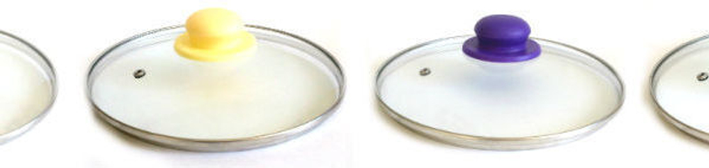 Крышка стеклянная 16см с пароотводом