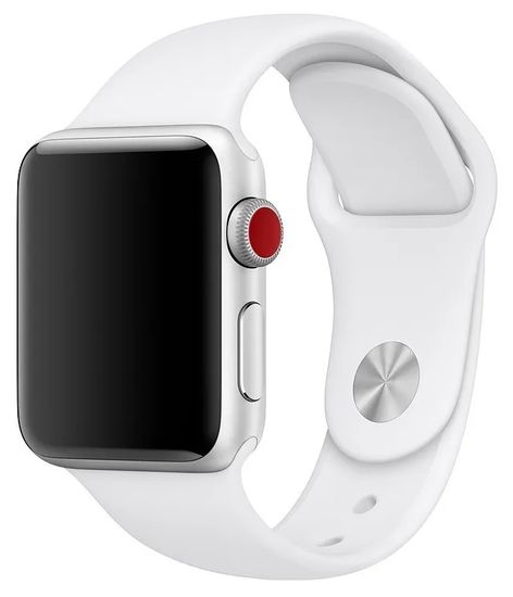 Ремешок Gurdini Спортивный для Apple Watch 42 / 44 mm Белый