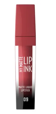 Жидкая матовая помада Golden Rose My Matte Lip Ink тон 09 Темно-алый