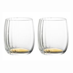 Набор стопок Alice в подарочной упаковке, 70 мл, золотистые, 2 шт.