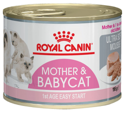 Royal canin 195г Mother & Babycat корм для котят до 4 мес.