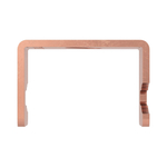 Скоба-держатель, 47 мм, медь