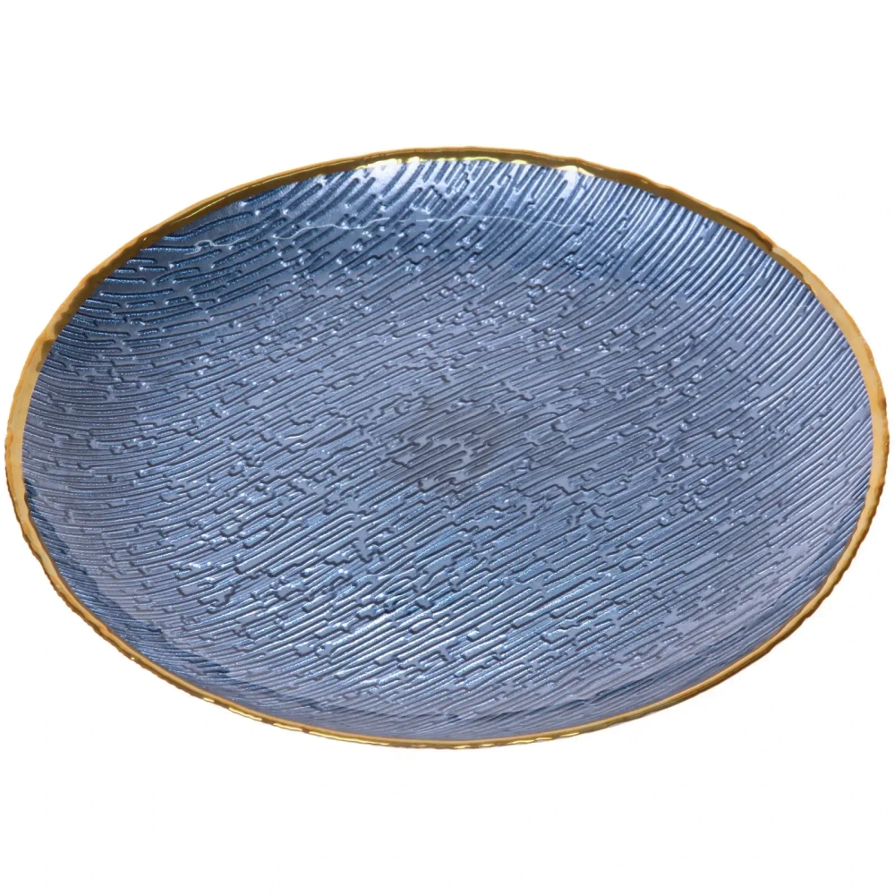 Тарелка 26см «Лагуна» сапфир