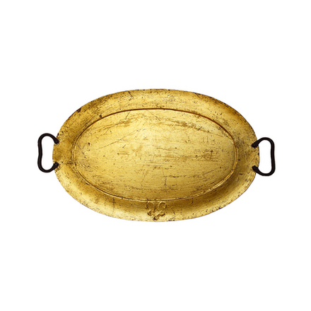 Поднос, Antique gold, 56 см x 34 см, TR-05
