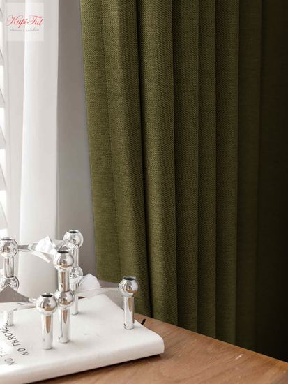 XL-Nemon Blackout 100% (тёмно-бежевый) Шторы полный блэкаут под лён