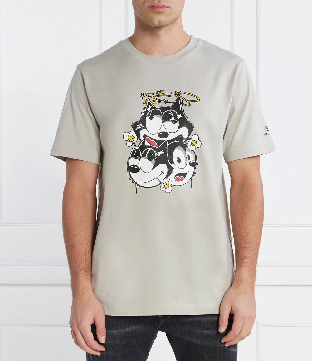 Футболка Iceberg - серый(242 I1P F024 6327)