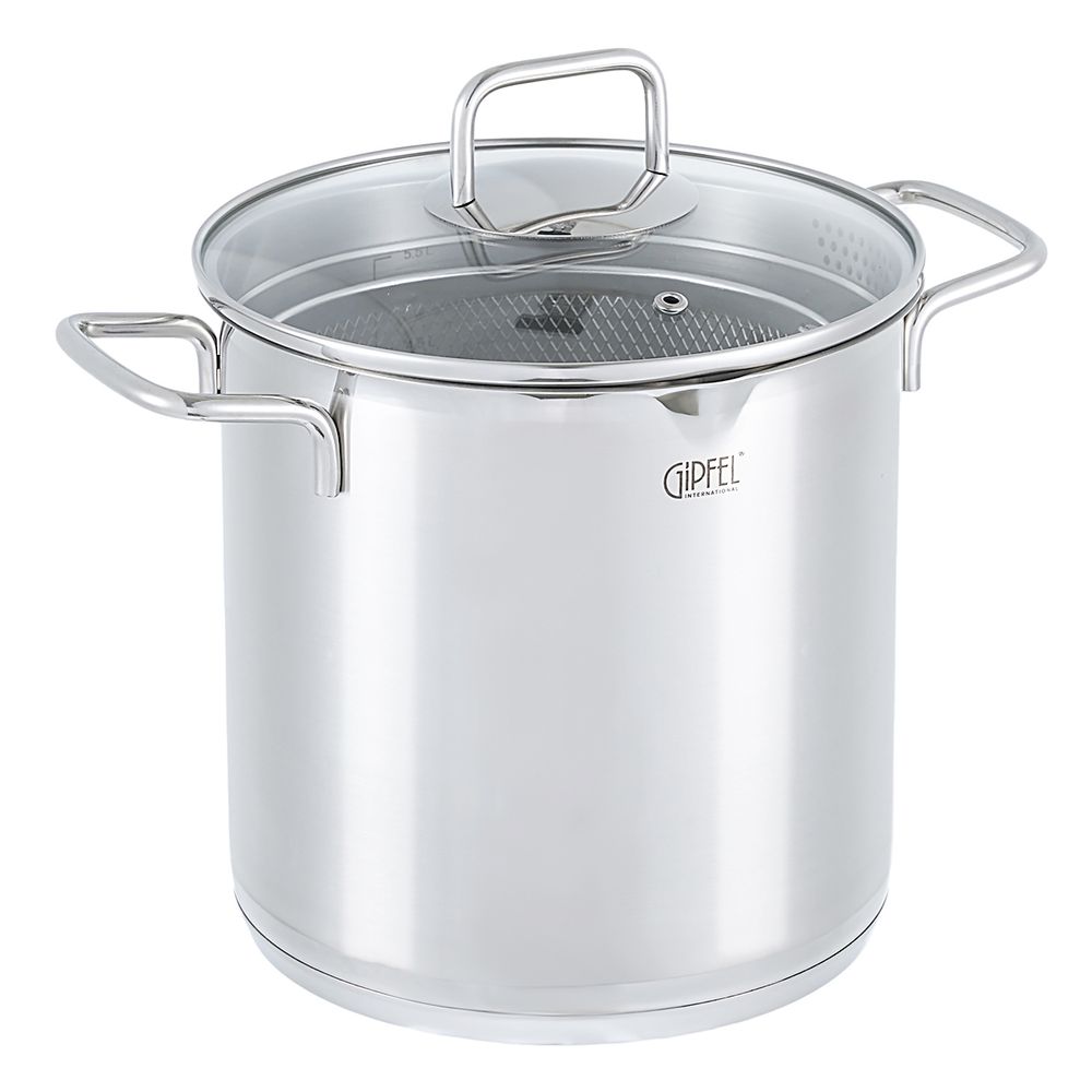 Кастрюля из нержавеющей стали Gipfel Itum 52817 20 см/5,5 л