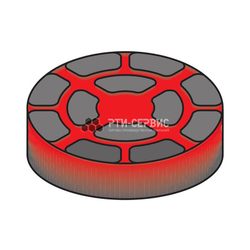 Резиновая накладка (РТИ-СЕРВИС 1043) для подъемников "AMGO", "ATIS"