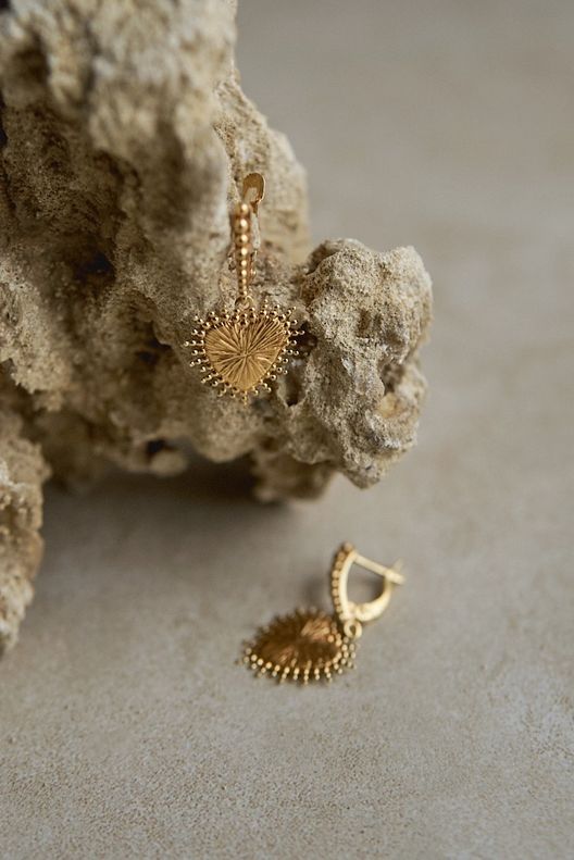 Серьги Светящиеся сердца NEW / Audeo