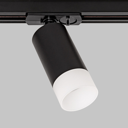 Трековые светильники однофазные LEON черные IP20, GU10, 220В, 10Вт