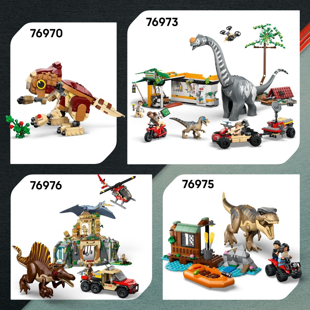 LEGO Jurassic World - Побег на внедорожнике от раптора 76972