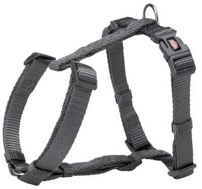 Шлейка Premium H-harness, M–L: 52–75 см/ 20 мм, графитовый, Trixie