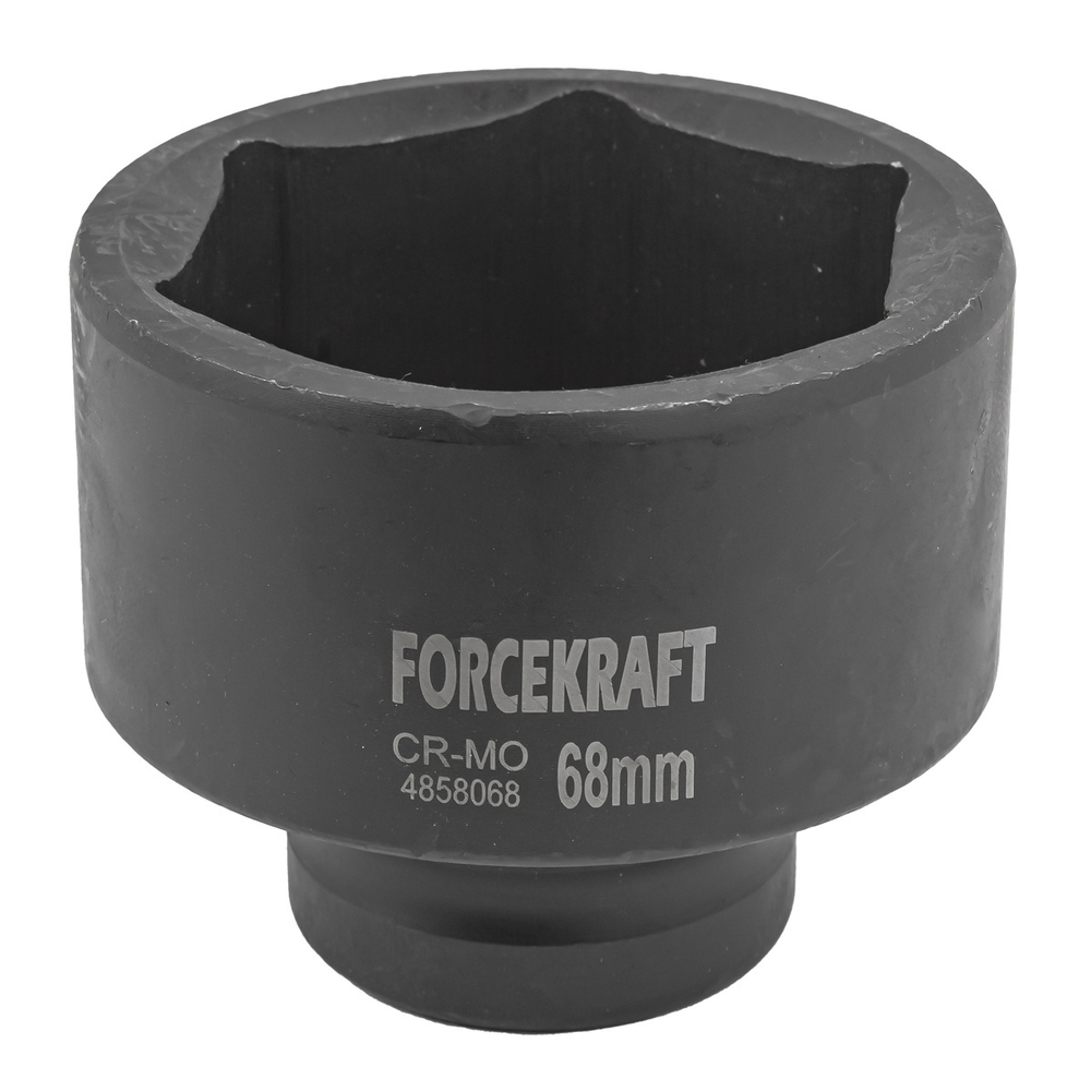 Головка ударная 1'', 68мм (6гр.) FORCEKRAFT FK-4858068