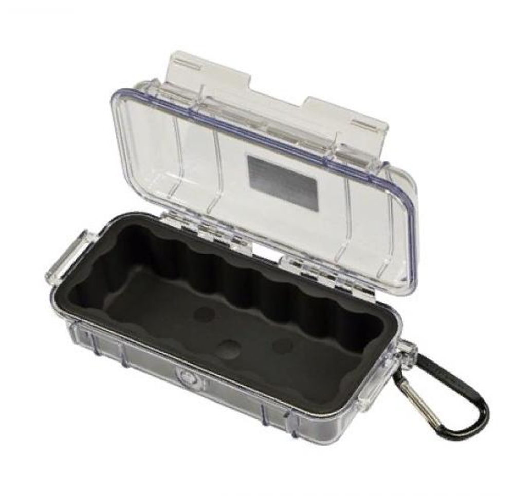 Защитный кейс Peli™ 1030 прозрачный с черной вставкой