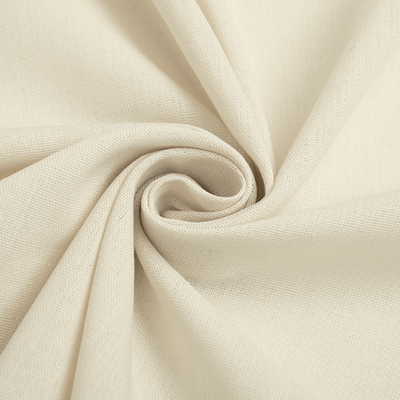 Лен-вискоза, 175 гр/м2, 135 см, молочный