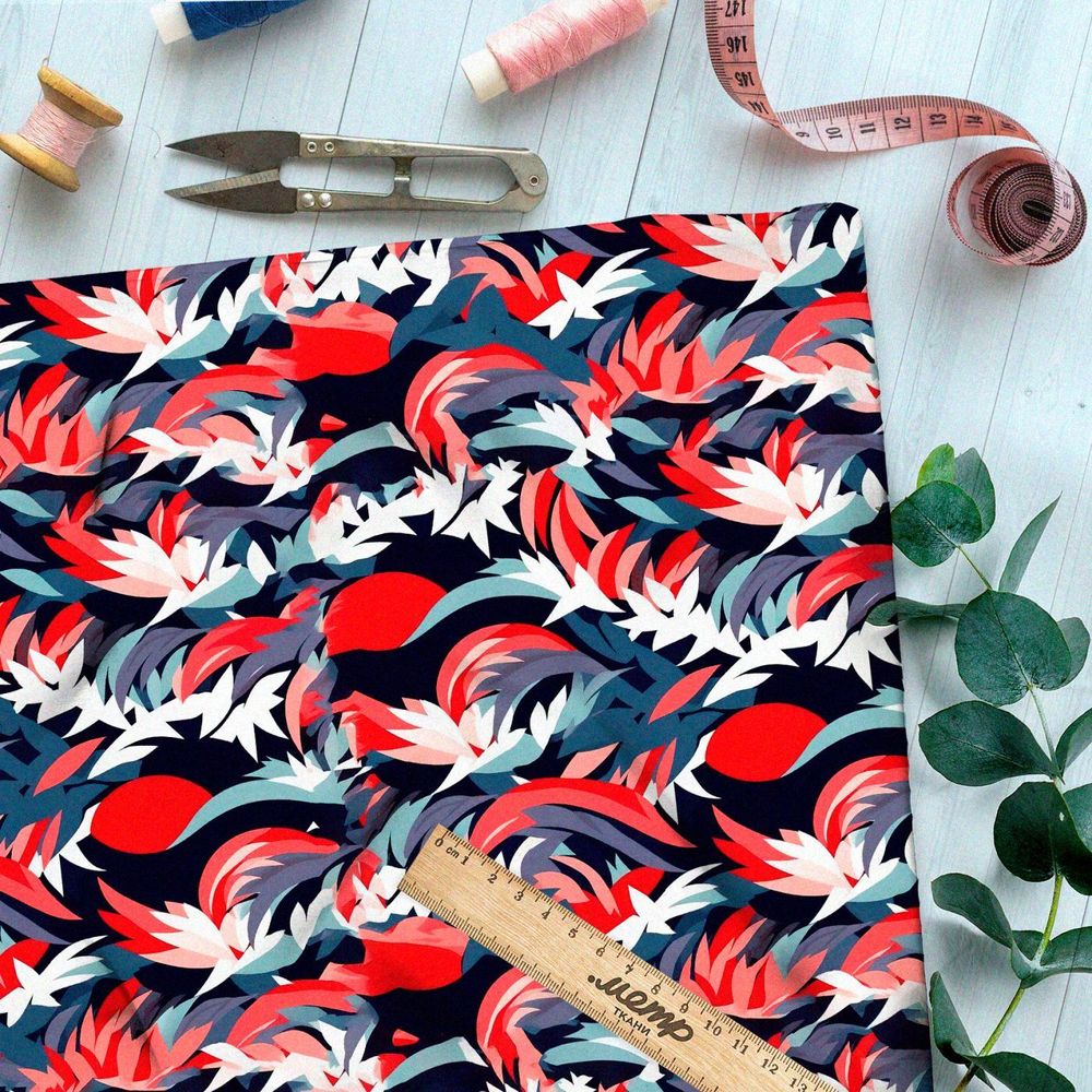 Ткань премиум мембрана тайные мотивы вдохновения