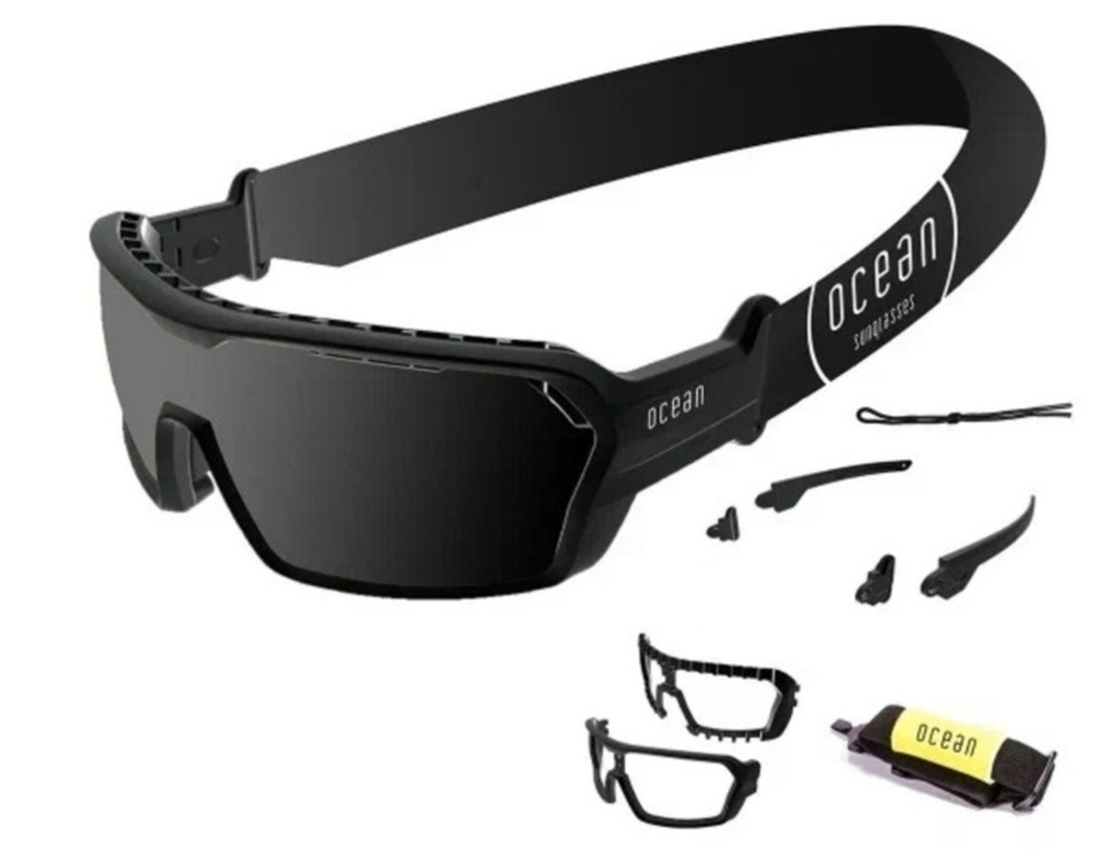 Спортивные очки с диоптриями OCEAN Chameleon Black /  Photochromic lens