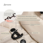 670 Куртка-безрукавка для собак с молнией на спине и высоким воротом "COMFORT PREMIUM - GooseFeel" SSOOOK