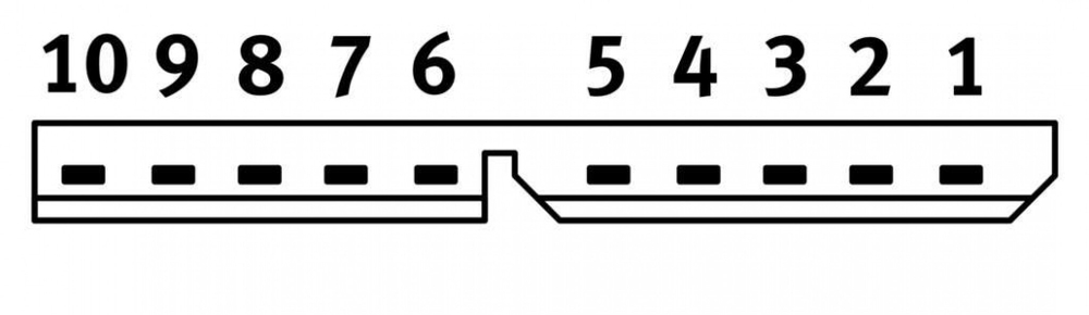 NEBC-U7G10-KS-5-N-S-U5G9 Соединительный кабель