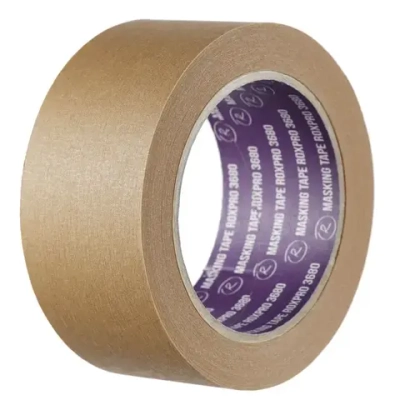 Скотч малярный, Малярная лента для авто ROXPRO 3680, коричневая, 48мм х 40м 1 шт.