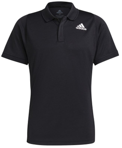 Мужское теннисное поло Adidas Primegreen Freelift Polo - black/white