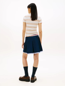 Юбка женская TOMMY JEANS TJW VARSITY PLEATED