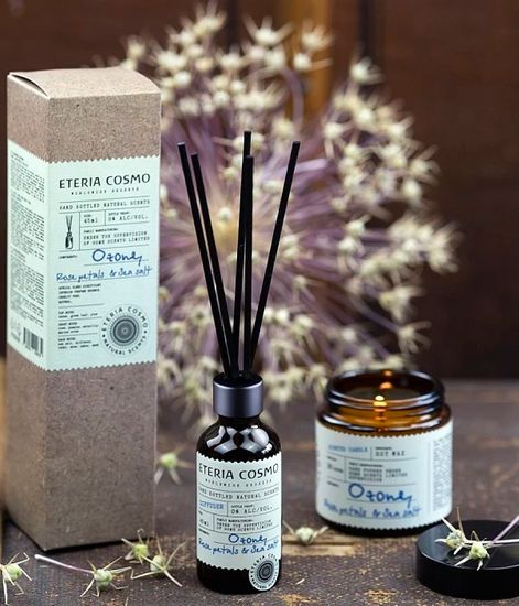 Озон роза и морская соль, диффузор c палочками, Eteria cosmo