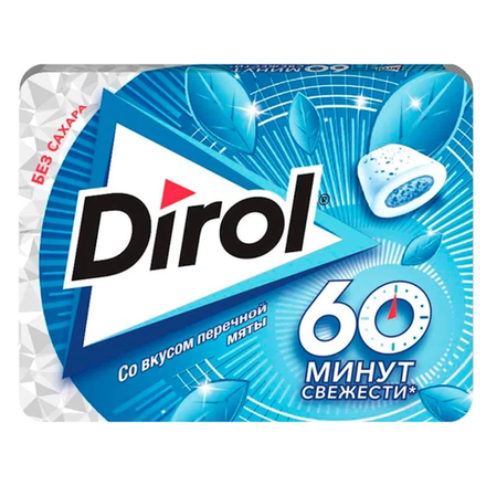 Жевательная резинка Dirol Перечная мята 19.5гр