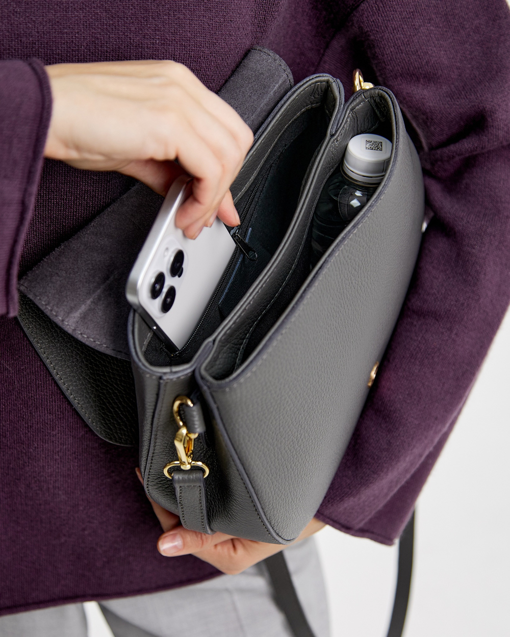 Сумка 666 03 графитовый