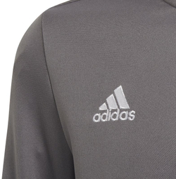 Кофта для мальчика теннисная Adidas Kids Entrada 22 Training - серый