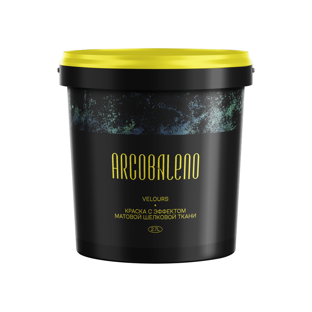 ARCOBALENO VELOURS декоративная краска с эффектом матовой шелковой ткани
