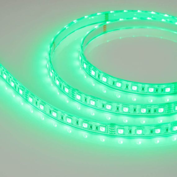 Светодиодная влагозащищенная лента Arlight 14,4W/m 60LED/m 5060SMD разноцветный 5M 029515