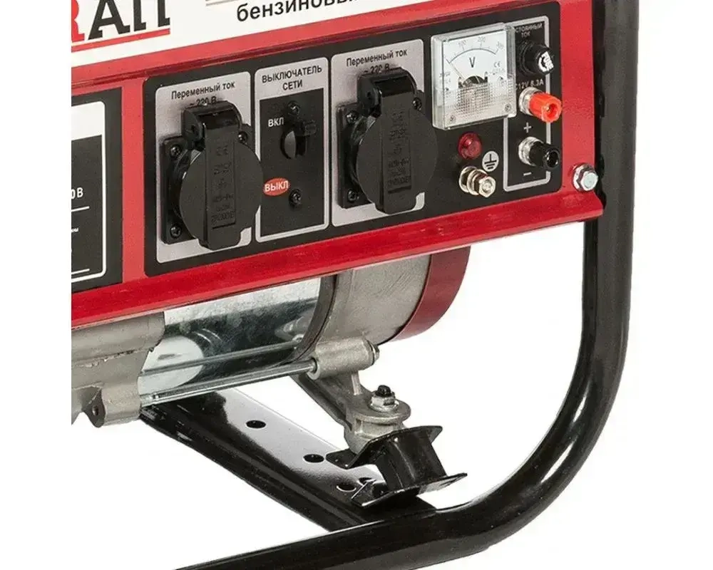 Генератор бензиновый BRAIT BR-3800AL (3,2 кВт, 15 л, 220 В, ручной стартер)