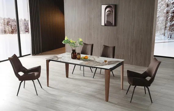 Стол раздвижной Verdo 140-180х90 см, керамика