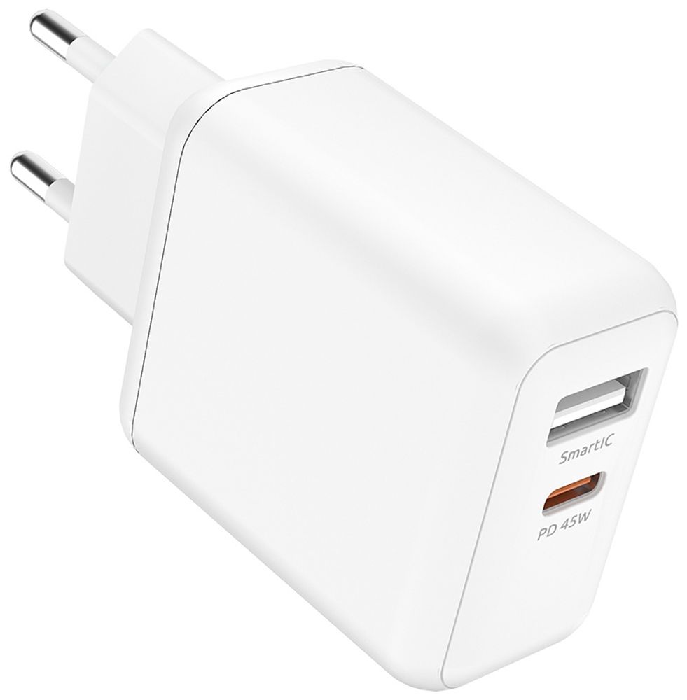 Зарядное устройство OLMIO СЗУ 45W 6A белый Зарядное устройство OLMIO СЗУ 45W 6A белый