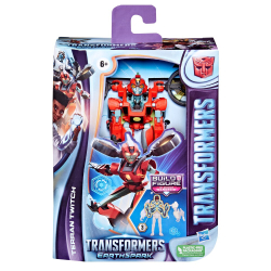 Hasbro Transformers EarthSpark - Terran Twitch Deluxe Figure F6734 / артикул   F6231 F6734  / GTIN 5010994183301