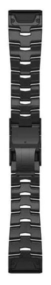 Браслет сменный Garmin QuickFit 26 мм титановый темно-серый DLC
