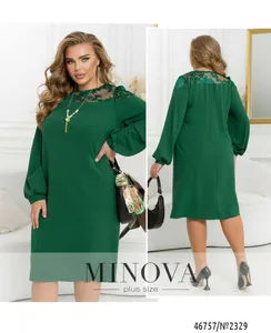 Платье 2329-зеленый Minova