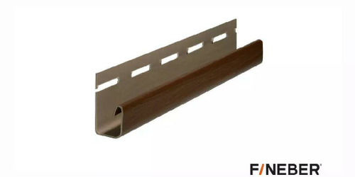 Сайдинг J-профиль Америка коричневый 3000мм ГрандЛайн