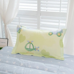 Комплект постельного белья Сатин с Одеялом Young 100% хлопок на резинке 1.5 спальный наволочки 50-70