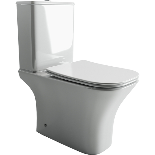 Унитаз компакт Ceramica Nova Alfa CN9002 с бачком и сиденьем микролифт