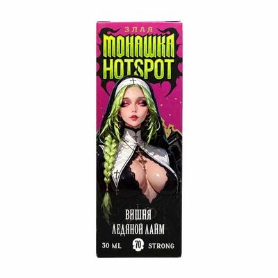 Жидкость Злая Монашка x HOTSPOT Salt 2% ULTRA 30 ml