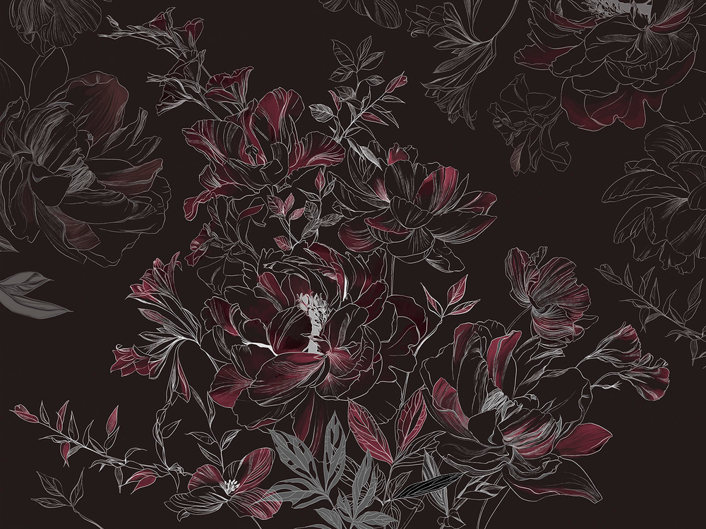 Дизайнерские обои Wall Street Blossom